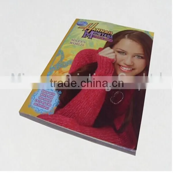 Custom made cheap magazine printing manufacturer