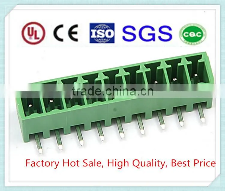 3.5 Plug in Terminal Block 300V 10A Pitch: 3.5mm/3.81mm