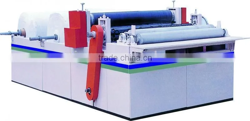 2015 hight quality Toilet tissue roll paper sliting and rewinding machine
