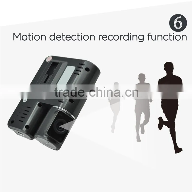 hd car camera with reversing camera for car dvr / car black box dvr