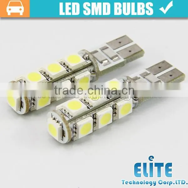 Auto Led Interior Light 194 168 w5w T10 9SMD 13SMD canbus led 5050