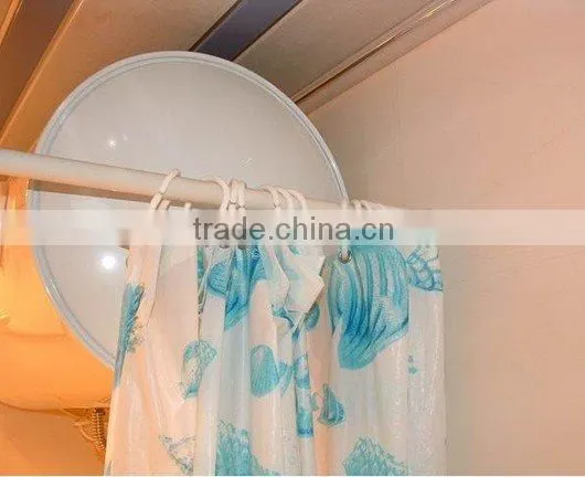 bathroom accessories telescopic shower curtain pole