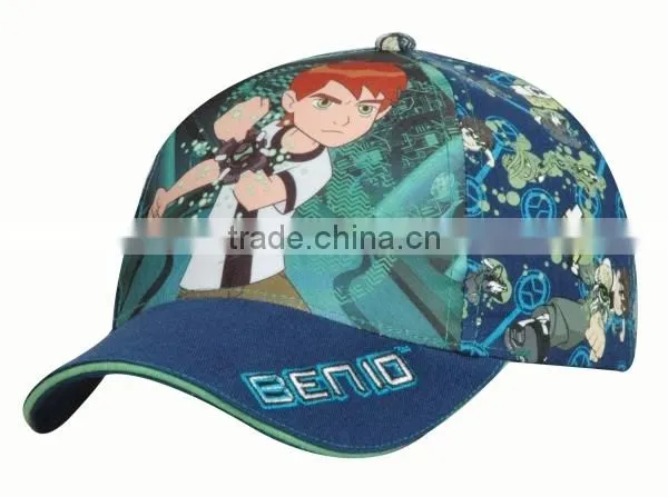 printing hat and cap good market Striped wholesale baseball cap hats