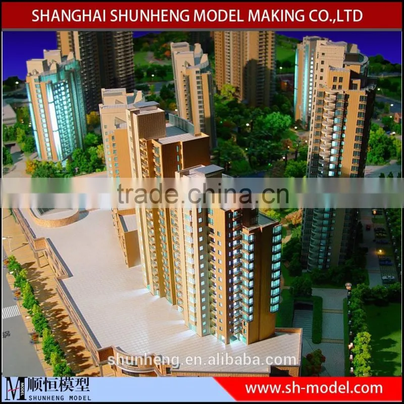 apartment architectural scale model making/building scale model maker