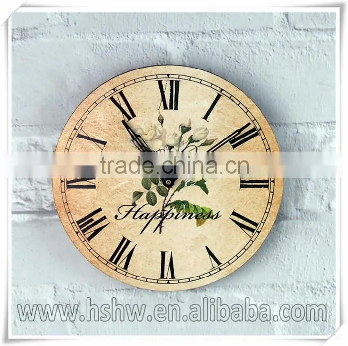 6mm thickness sublimation MDF wall clock for heat press