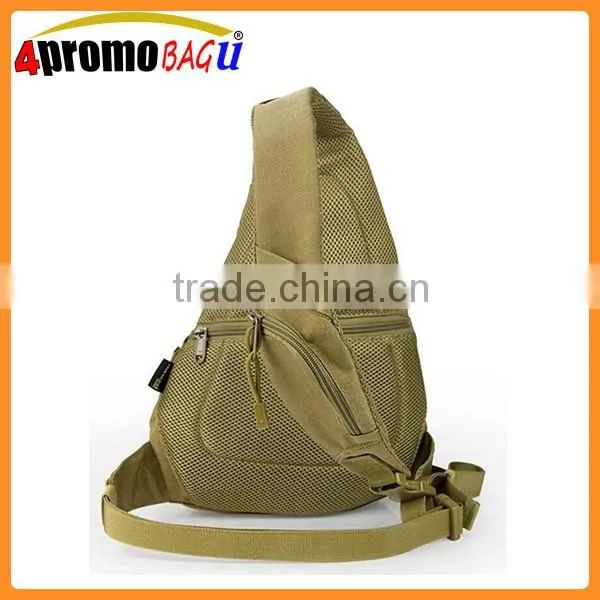 Army green canvas sling backpack products hot sales