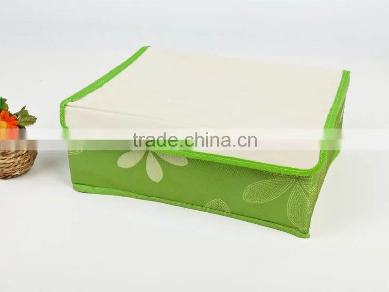 (JMLSNH006) Fashion Colourful Underwear Storage Boxes foldable fabric storage box