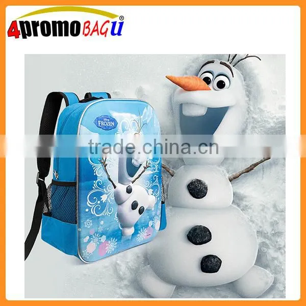 New 2016 hot selling products frozen school backpack