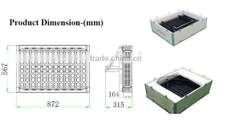Mecree Shenzhen Brand Name Led Light Led Flood Light For Stadium Lighting