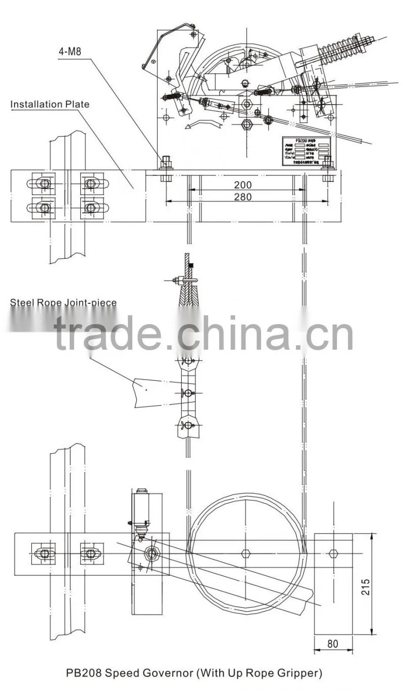 Spare Parts Intercom Cast Iron Elevator Weights
