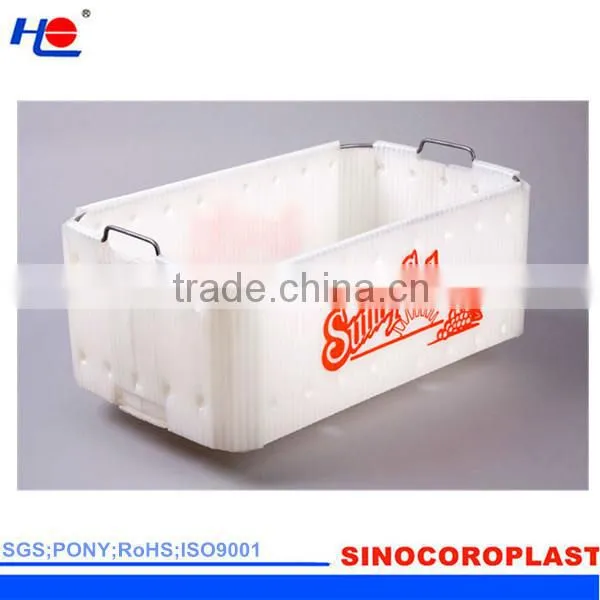 Transport Industrial Use And Plastic Material Corrugated Box Manufacturer