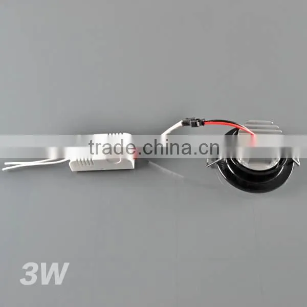 Aluminum 3W Led Celling Lights Indoor use