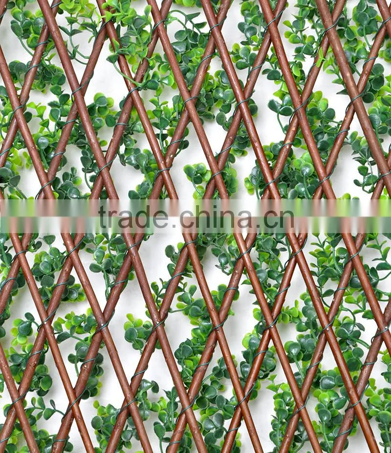 Rural style willow fence