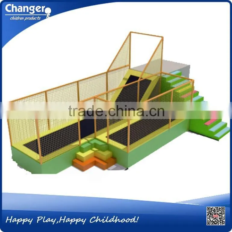 China factory TUV/ASTM/CE certificate free design cheap kids indoor trampoline ladder
