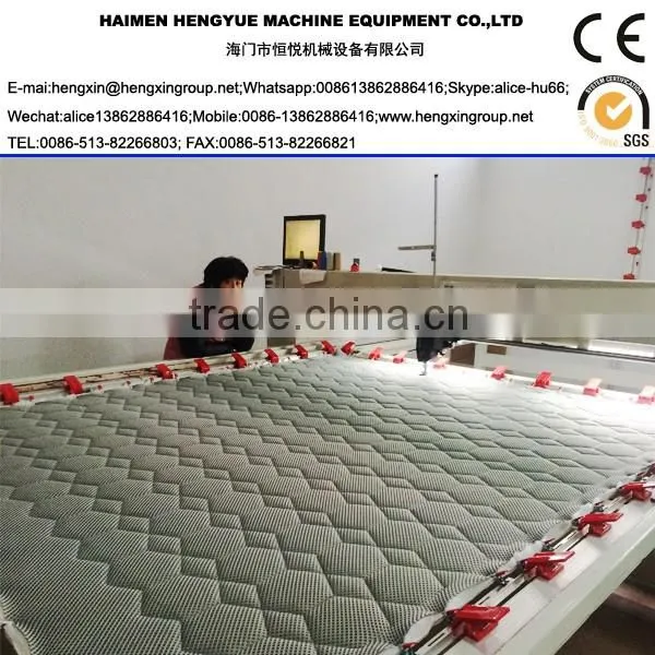 Computerized single-needle quilting machine