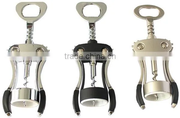 Easy To Operate Zinc Alloy Wine Opener Corkscrew ,Corkscrew Wine Opener ,Wine Bottle Opener