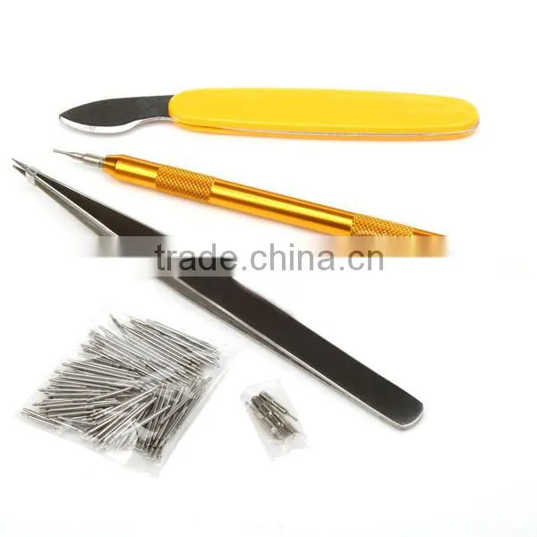 144 Pcs Watchmaker Watch Repair Tool Kit