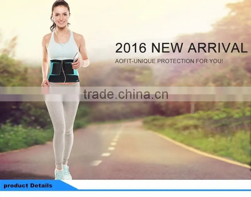 Neoprene back lumbar support brace China OEM