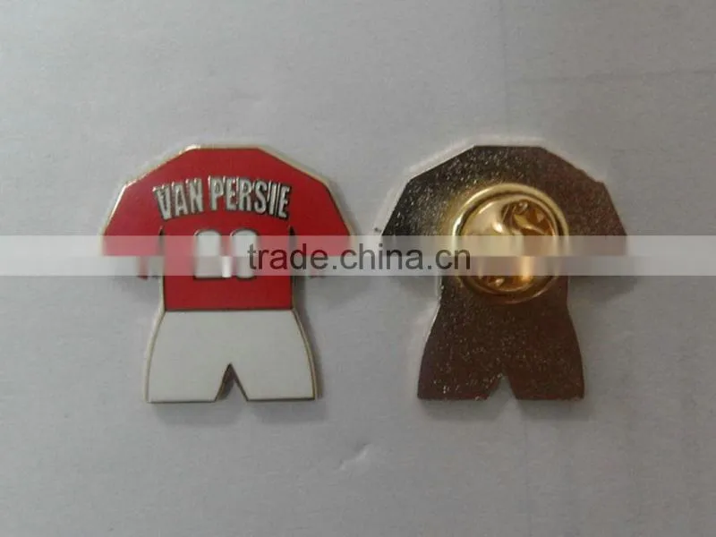 Custom lapel pins with soft enamel and hard enamel color