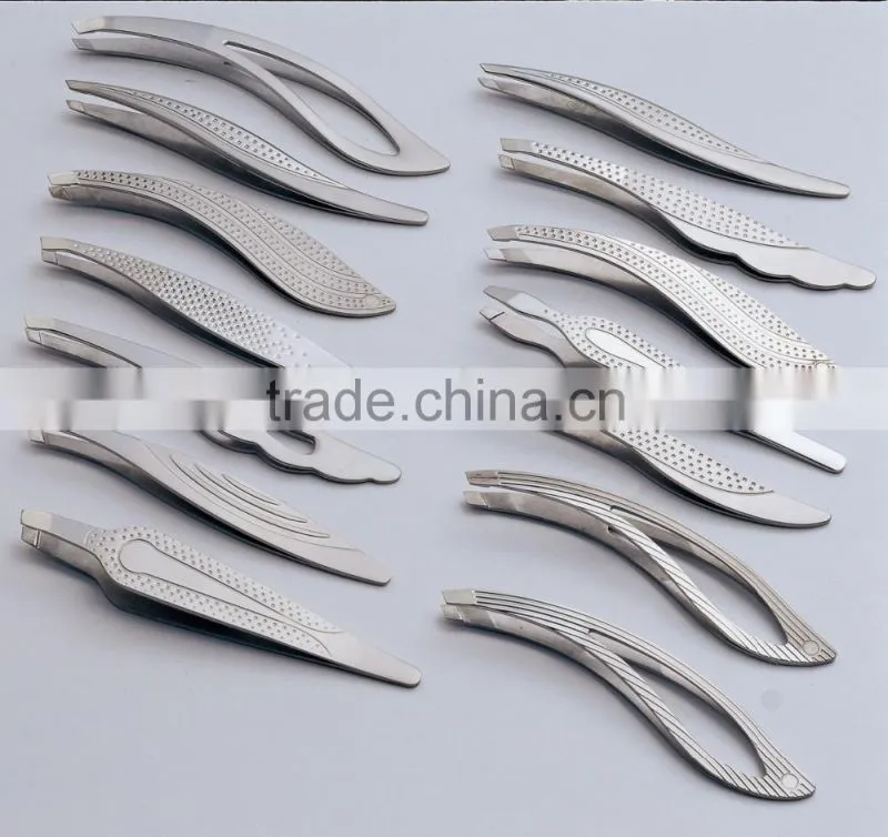 Professional sand blasting surface SS tweezers