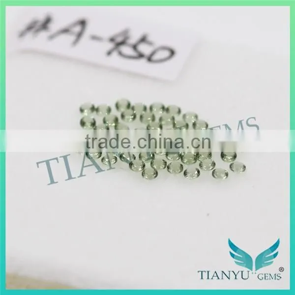 Wholesale Loose Colored Gemstones #A450 Round Brilliant Cut Nano Sital Gems Stone for Jewellery Price