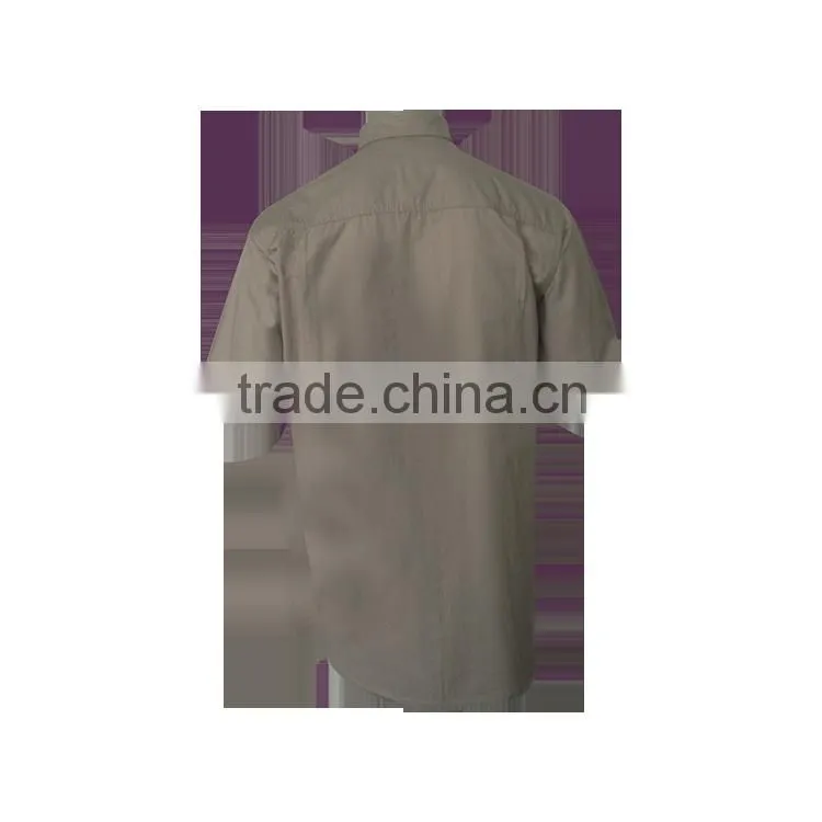 Cheap China Clothing Outerwear Soft Cotton Chambray Work Shirt