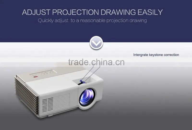 low price LED 1500Lumens mini projector with tv tuner