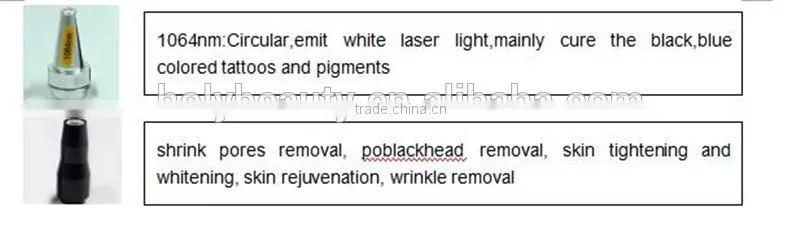 Hottest Wholesale Price Q Switch Nd Yag Laser Red And Green Tattoo Removing Machine
