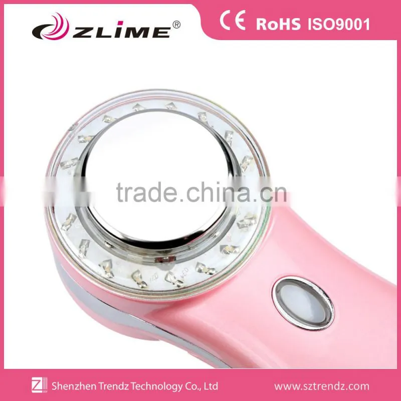 Zlime Trendz USB operated Handheld Electric Mini Massager with photon and light and vibration