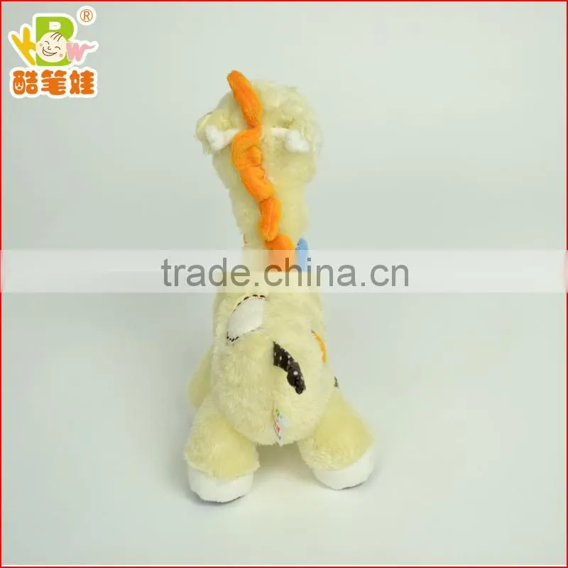 wholesale plush stuffed Christmas cute music animal toy