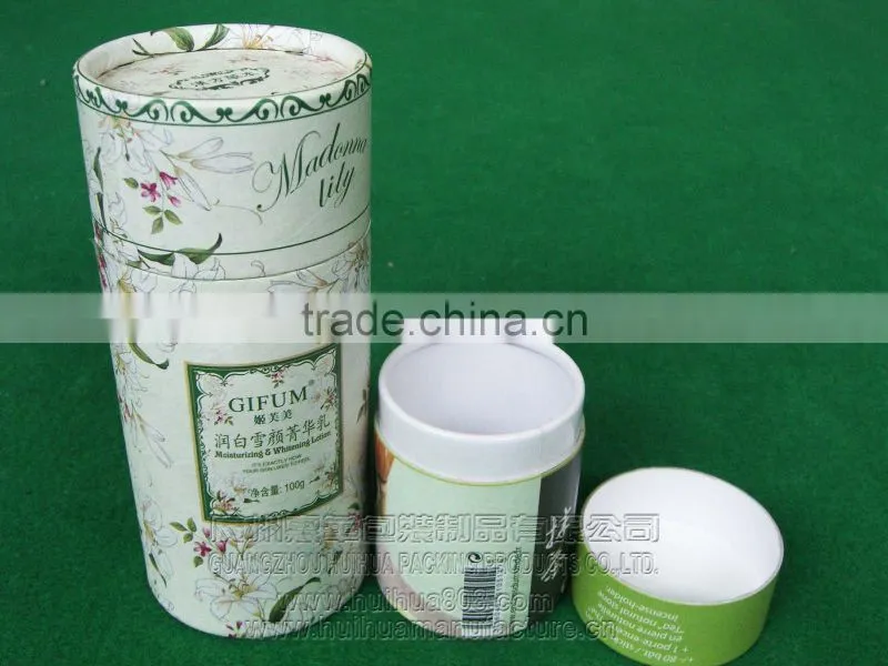 round kraft paper t-shirt packaging boxes / tube