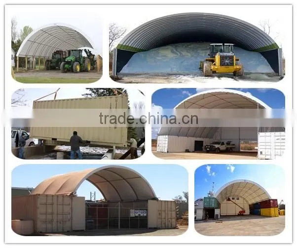Prefabricate steel frame aircraft hangar tent