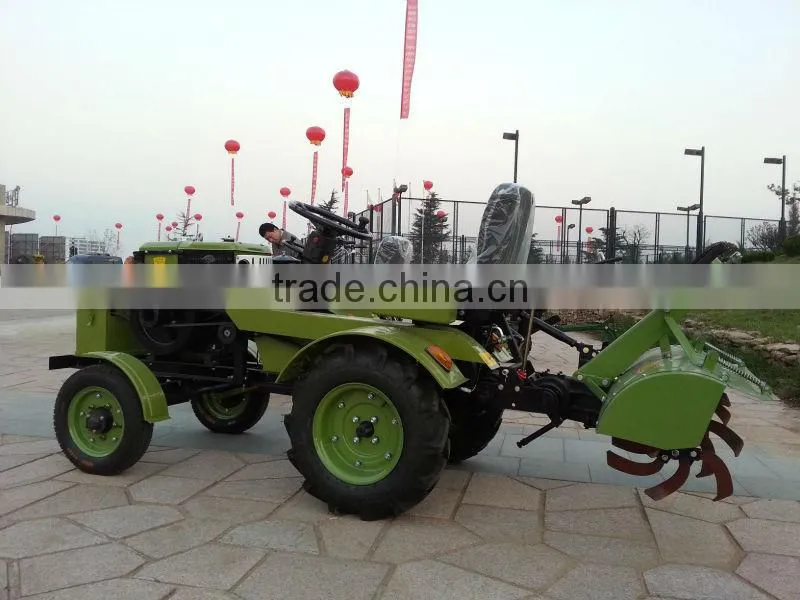 Hydraulic electric start 945mm wide 15hp four wheel tractor