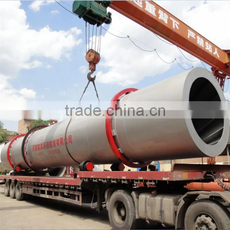 Nanyang Brand hot selling and professional china Industrial small sawdust rotary dryer