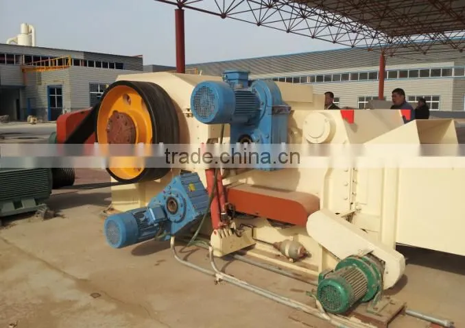 Manufacotry offer 20-100m3/h industrial wood chipper, drum wood chipper