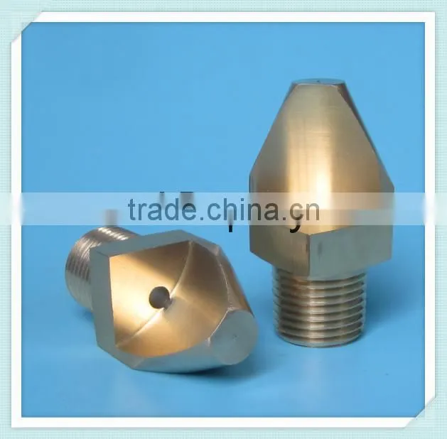 1/4",3/8",1/2",3/4" BSPT or NPT brass narrow angle flat fan spray nozzle