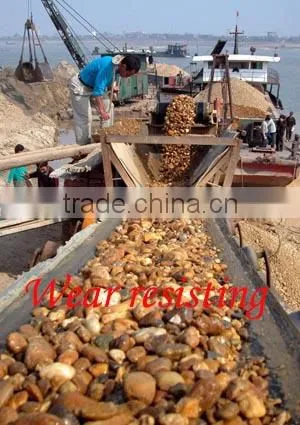 Large capacity Mining conveyor with wheels