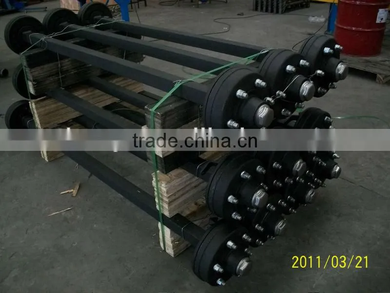 11ton axles without Brake