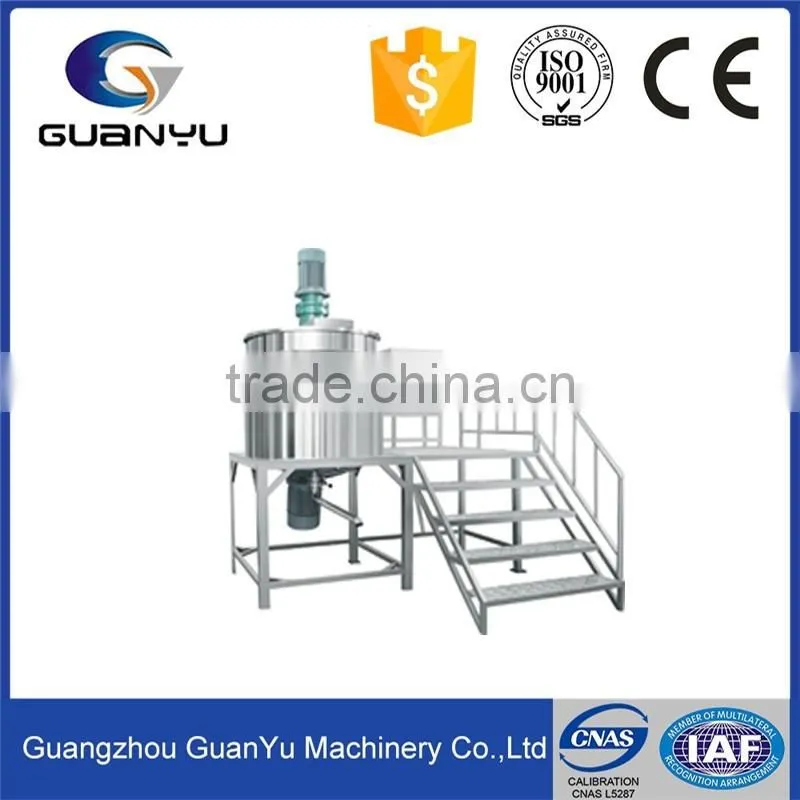 Laundry soap emulsifying machine,liquid soap homogenizing mixer,daily chemcial equipment