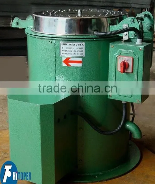 Industrial metal dryer to separate out the metal parts water, oil and other liquid