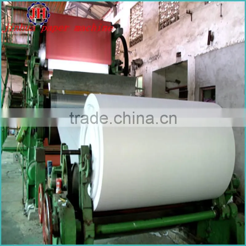 1575mm 15T/D Recycled Paper Mill Machinery, a4 Paper Machine Price