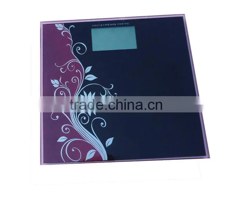 Digital bathroom scale 180kg body weight scale