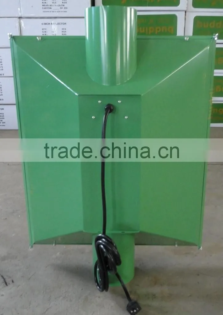 customized 6" Air Cooled Reflector with Hinged Glass