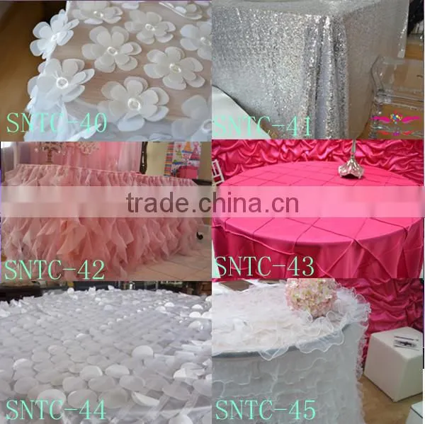 various material fancy table cover