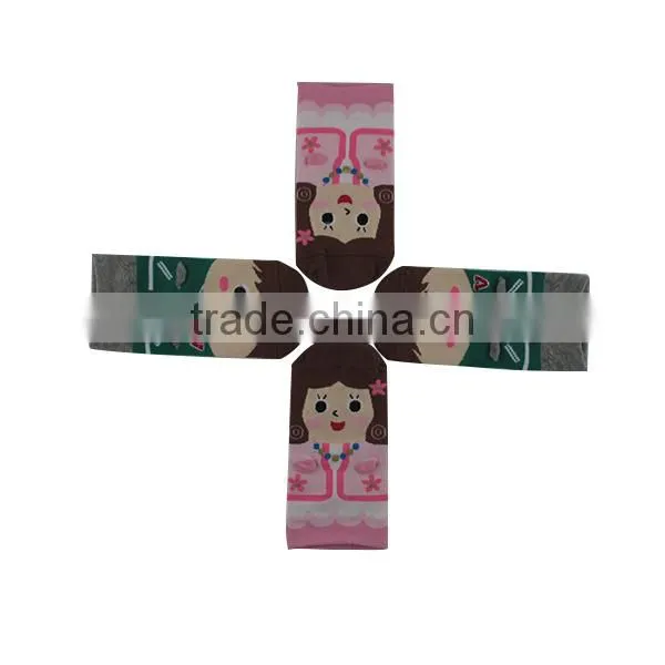Ningbo China cute girl cotton child cartoon tube sock