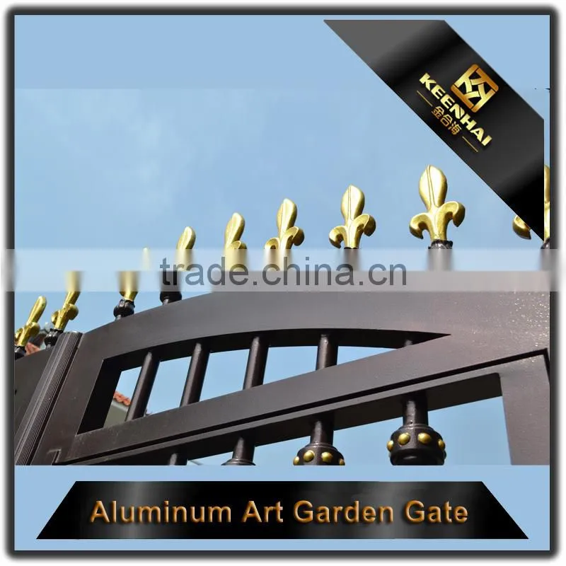 Powder Coated Cast Aluminum Villa Gate for Security