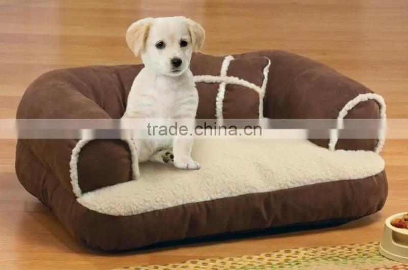 Comfy Pet Bed Couch with Pillow , Pet Bed Couch , Pet Bed