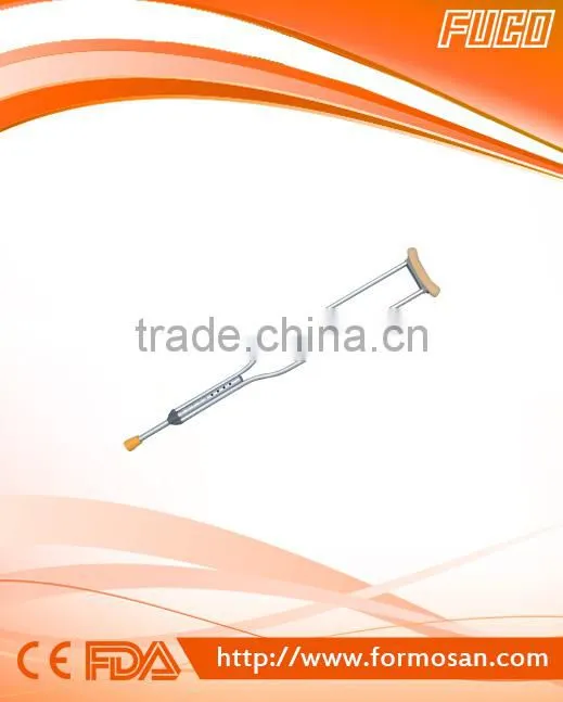 ALUMINUM CRUTCHES by push bottom-SMALL SIZE(S) MADE IN TAIWAN