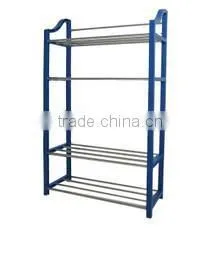 plastic shoes display rack in special style