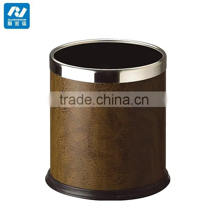 Classical design stainless steel waste bin